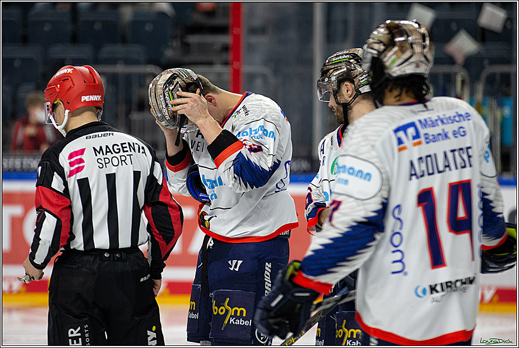 PENNY DEL;  Koelner Haie - Iserlohn Roosters; Koeln, 20.02.2022